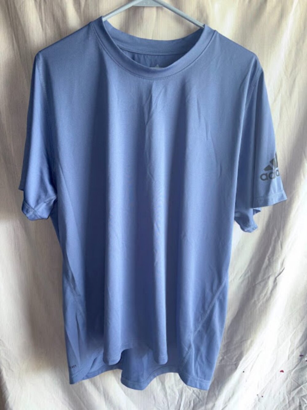 Adidas Freelift Aeroready Blue Short Sleeve Size XL